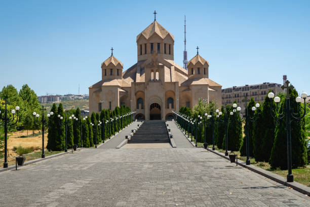 istock Saint Gregory Lusavurich (Illuminator) Cathedral in Yerevan, Armenia 1333853958
