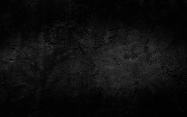 istock Black wall texture rough background dark concrete floor or old grunge background with black 1333856062