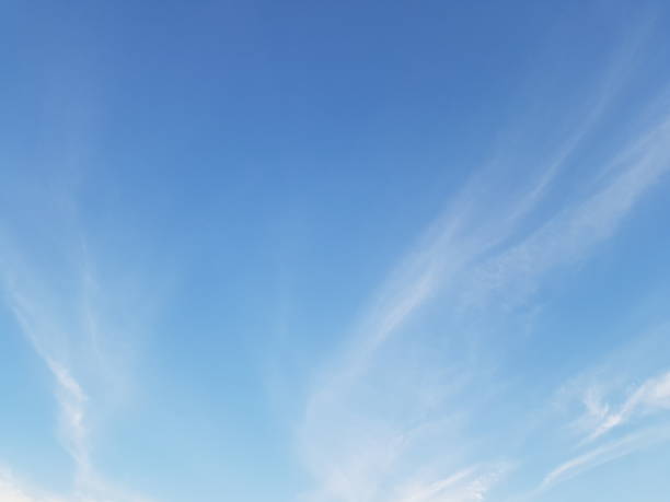 istock Delicate Feathery Real Cirrus Clouds In Blue Sky 1333862195