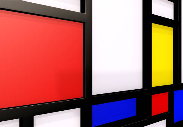 istock Abstract background with modernist wall or shelves 1333880329