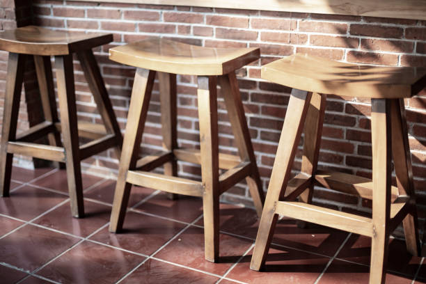 istock neatly lined wooden cafe chairs 1333883936