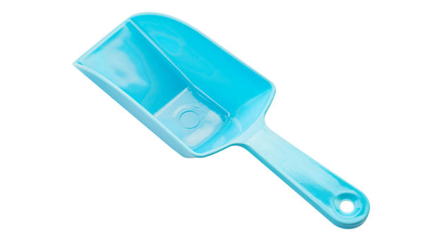 istock Ice scoop turquoise plastic on white background. 1333886988