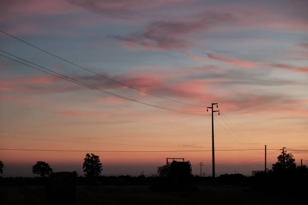 istock Sunset in the countryside 1333887711