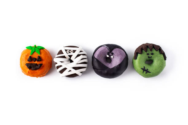 istock Assortmen of Halloween donuts 1333904743