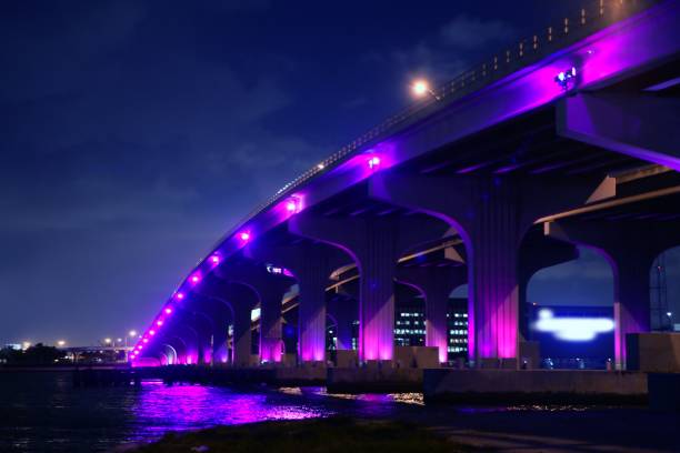 istock Miami florida bridge night view A1A 1333909447