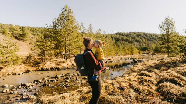 istock Exploring the nature with my mother 1333916543