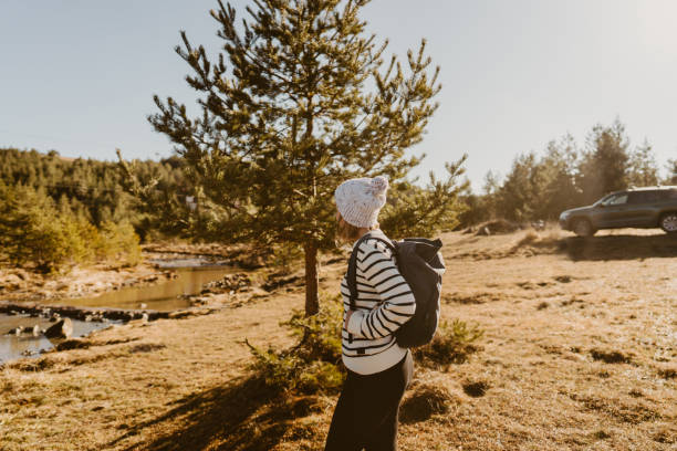 istock Hiking on a sunny winter day 1333917437