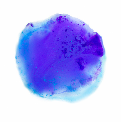 Blue-purple watercolor circle shape background