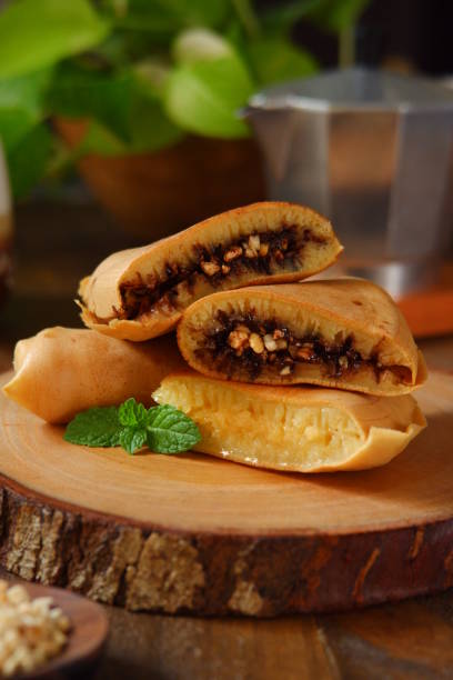 istock Slices of martabak manis 1333932905