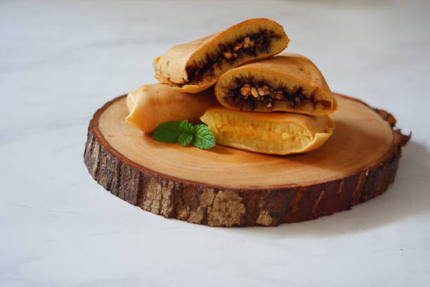 istock Slices of martabak manis 1333932922