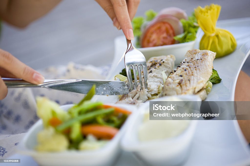 식사 - 로열티 프리 물고기 스톡 사진
