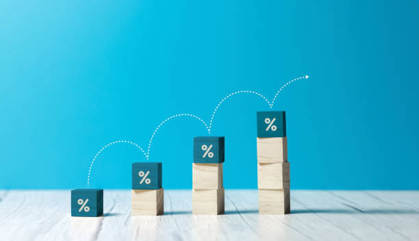 istock wooden block cube stacking as step stair. Business concept growth success process 1333956534