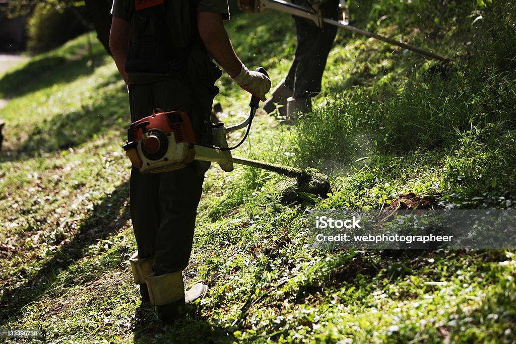 Mowing - Foto de stock de Cortar Grama royalty-free