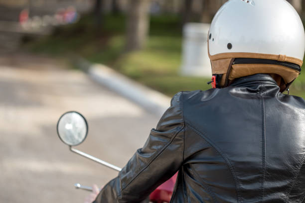 istock Urban girl on vespa 1333957645