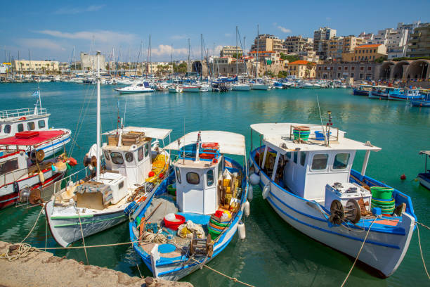 istock Venetian Harbor of Heraklion 1333967901