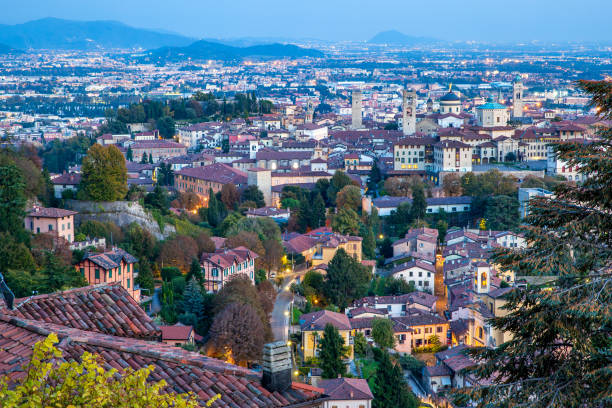 istock Old Town of Bergamo 1333967944
