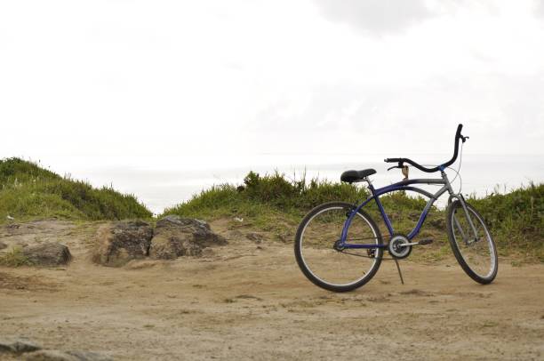 istock bike on a road 1333984074