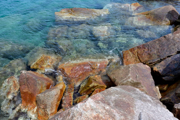 Picture of one of the most famous beach of Elba island, called \