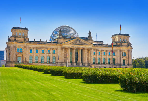 reichstag berlin buduje niemiecki bundestag - the reichstag zdjęcia i obrazy z banku zdjęć