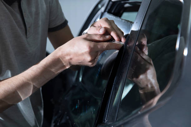 istock Tinting of car windows. 1334006979