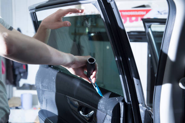 istock Tinting of car windows. 1334006983