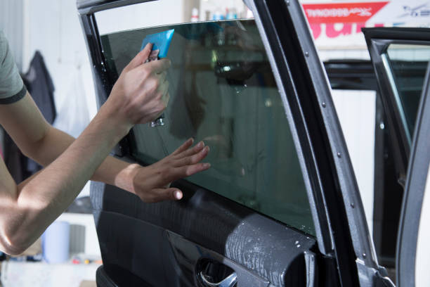 istock Tinting of car windows. 1334007082