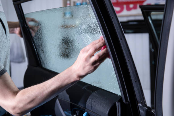 istock Tinting of car windows. 1334007092