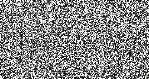 Seamless pixel noise texture. Static interference grunge vector background. TV screen no signal. Seamless pixel noise texture. Static interference grunge vector background. TV screen no signal television static stock illustrations