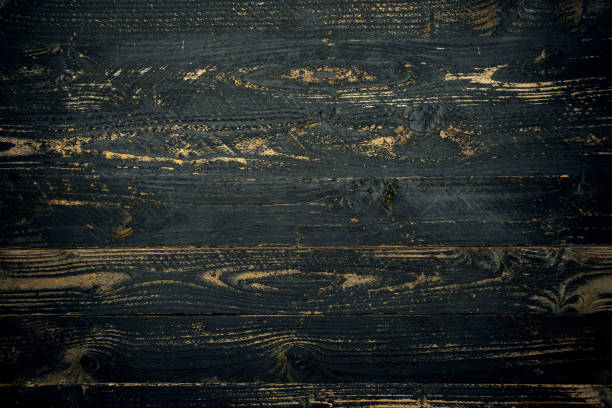 istock Natural old black wood texture for add text, graphic design and display or montage your products background. 1334048204