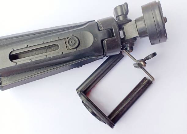 istock black mini tripod for smartphone 1334049271