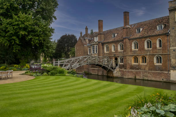 istock The Mathematical Bridge at Queens College in Cambridge, UK 1334057629