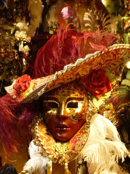 istock Authentic Venetian mask for carnival in Italy 1334058503