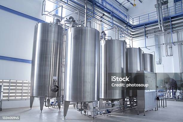 Water Treatment Equipment Stock Photo - Download Image Now - Medicine, Manufacturing, Factory