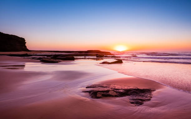 istock Beautiful Rennies Beach against Sunrise Sky 1334075358