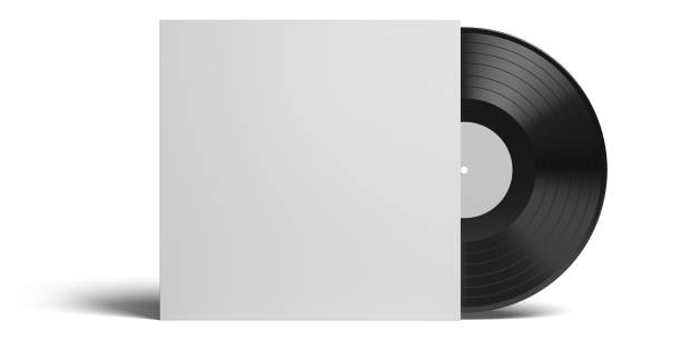 istock Vinyl record in cardboard cover mockup isolated 1334081747