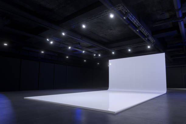 istock Exhibition stand for mockup and Corporate identity,Display design.Empty booth Design.Retail booth elements in Exhibition hall.booth Design trade show.Blank Booth system of Graphic Resources.3d render. 1334081772