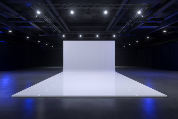 istock Exhibition stand for mockup and Corporate identity,Display design.Empty booth Design.Retail booth elements in Exhibition hall.booth Design trade show.Blank Booth system of Graphic Resources.3d render. 1334081773
