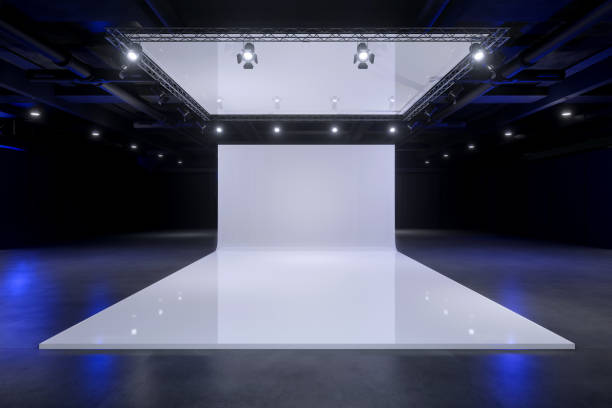 istock Exhibition stand for mockup and Corporate identity,Display design.Empty booth Design.Retail booth elements in Exhibition hall.booth Design trade show.Blank Booth system of Graphic Resources.3d render. 1334081856
