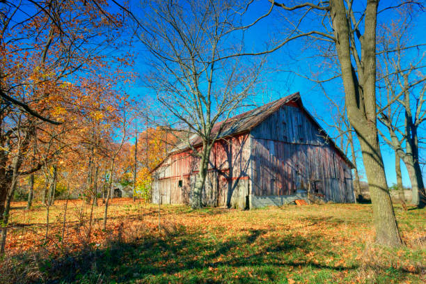 istock Old Weathered Barn-Howard County, Indiana 1334100565