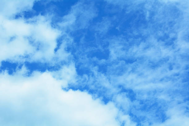 istock Beautiful blue bright skies with big clouds 1334111029
