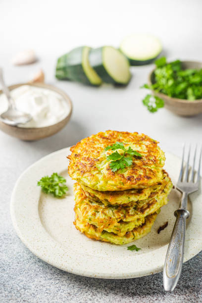 istock Green zucchini pancakes 1334113972