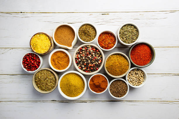 istock Herbs and spices in bowels 1334114160