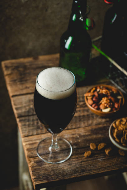 istock Glass of dark beer 1334114218