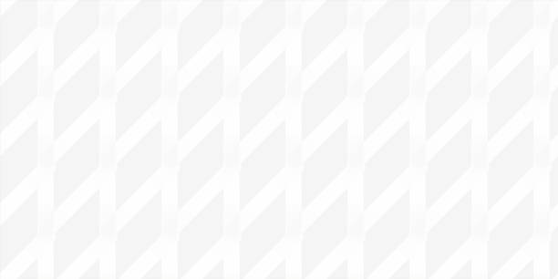 illustrazioni stock, clip art, cartoni animati e icone di tendenza di colore bianco su tutto il motivo a rete incrociata inclinata su sfondi vettoriali color grigio pastello - parchment seamless backgrounds tile