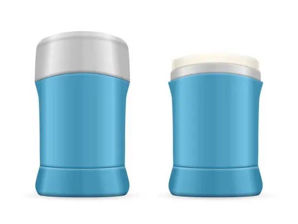 Vector illustration of Stick deodorant set