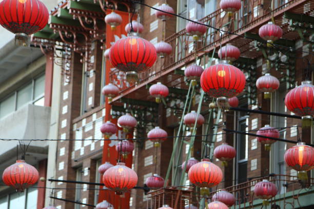 istock Chinatown in San Francisco at Night 1334132718