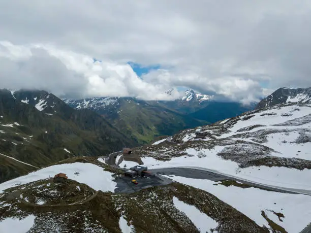 Passo Rombo - Timmelsjoch by drone.