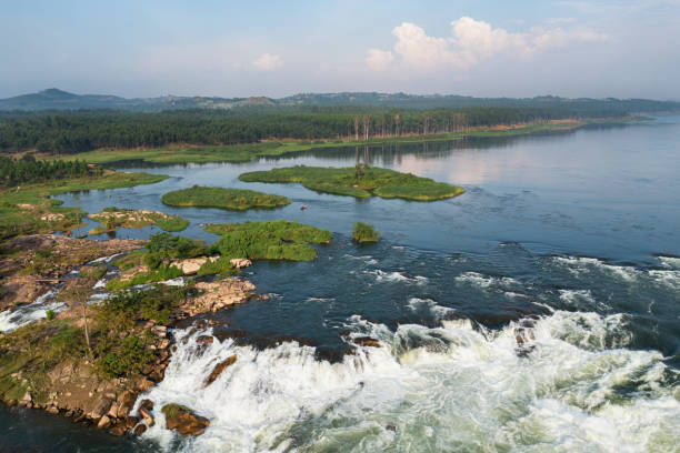 istock Victoria Nile River with the Busowoko Falls, Uganda 1334150076