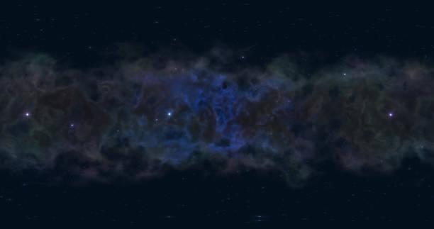istock 3d rendering. Space background with nebula and stars. Unlimited space. 1334152688