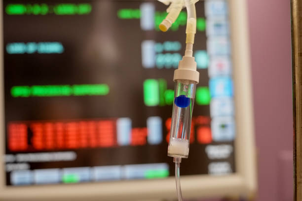 istock Hospital room IV Intravenous drip 1334166316